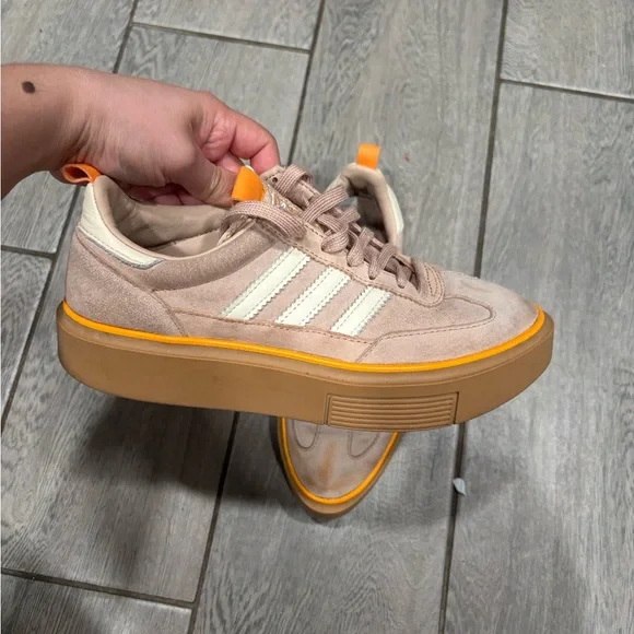 Adidas Super Sleek 72 Ash Pearl Gum Women's Size 7 - Picture 4 of 14